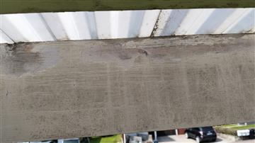 Altantak före slutmålning